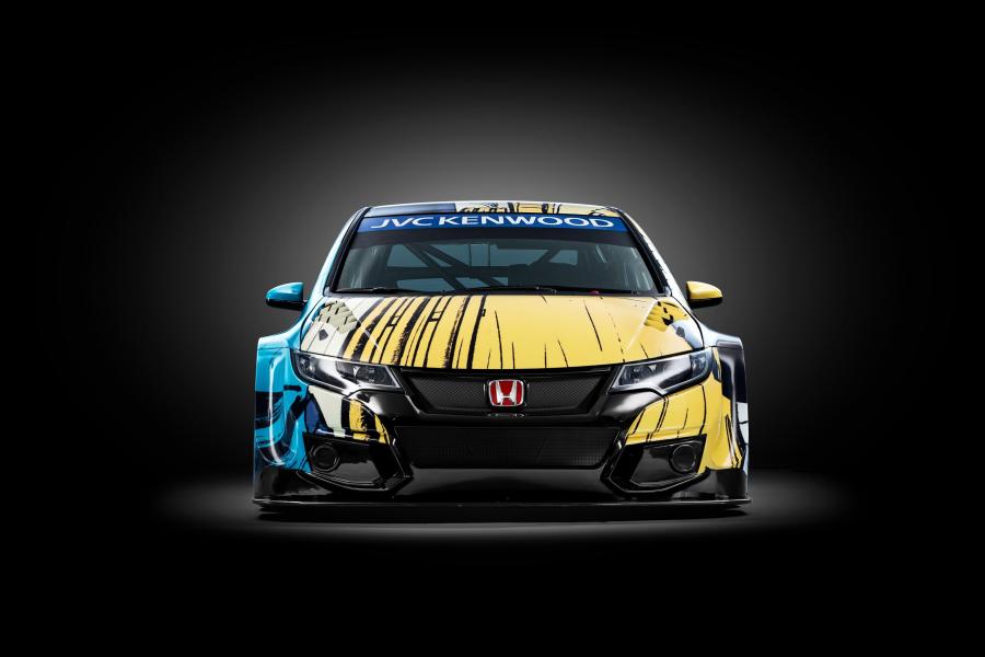  Honda Civic WTCC Art Car Jean Graton 2016 года  (фото 3 из 11)